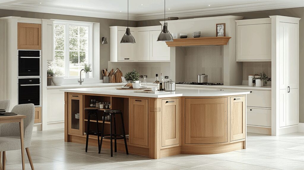 26+ Light Oak Kitchen Cabinets for a Bright and Refreshing Kitchen Design 9 light oak kitchen cabinets