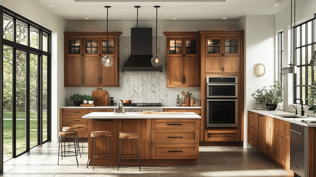 25+ Warm Wood Kitchen Cabinets That Inspire Comfort in Every Corner 1 warm wood kitchen cabinets