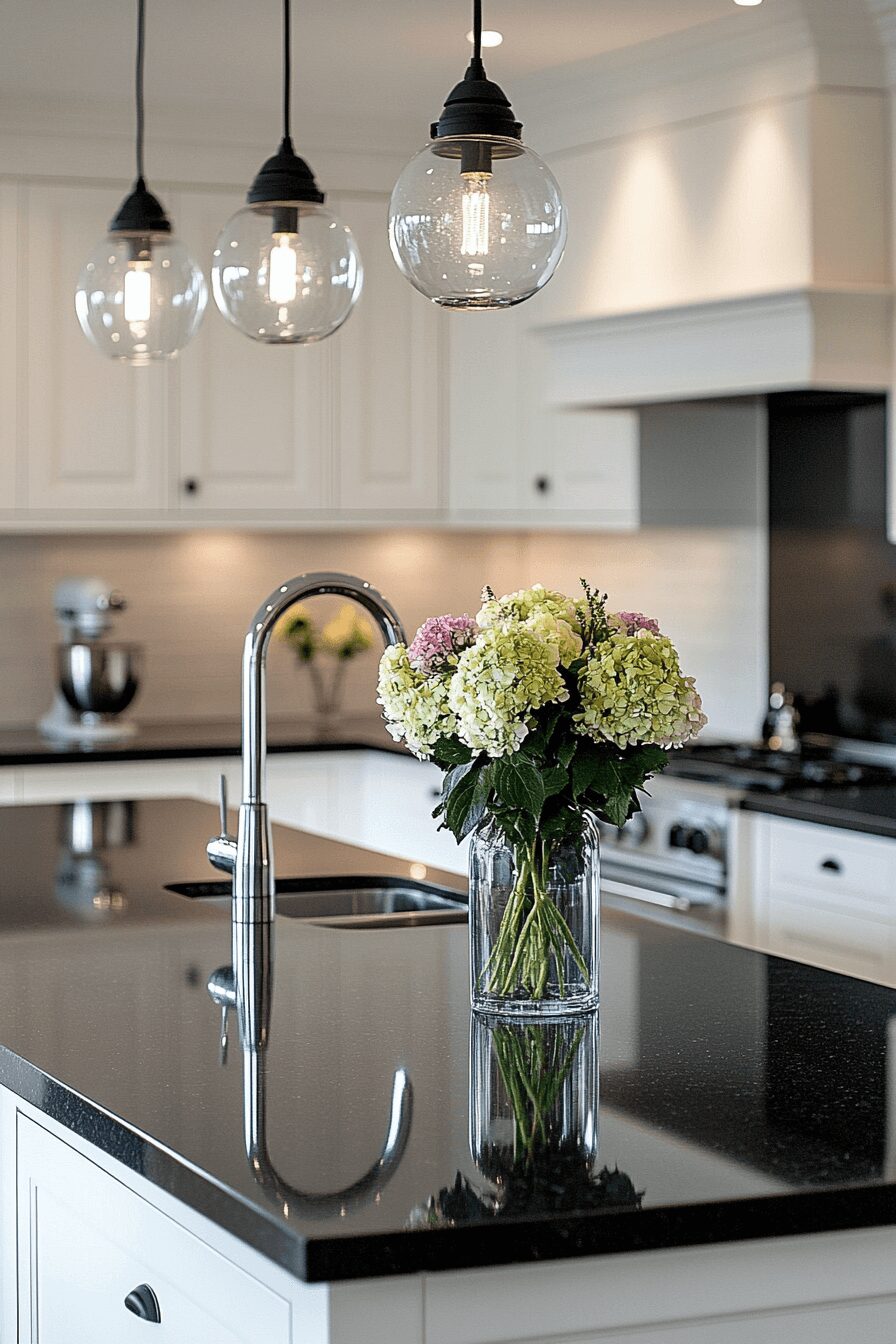 29 Black Quartz Countertops That Capture Modern Luxury at Its Finest 1 black quartz countertops