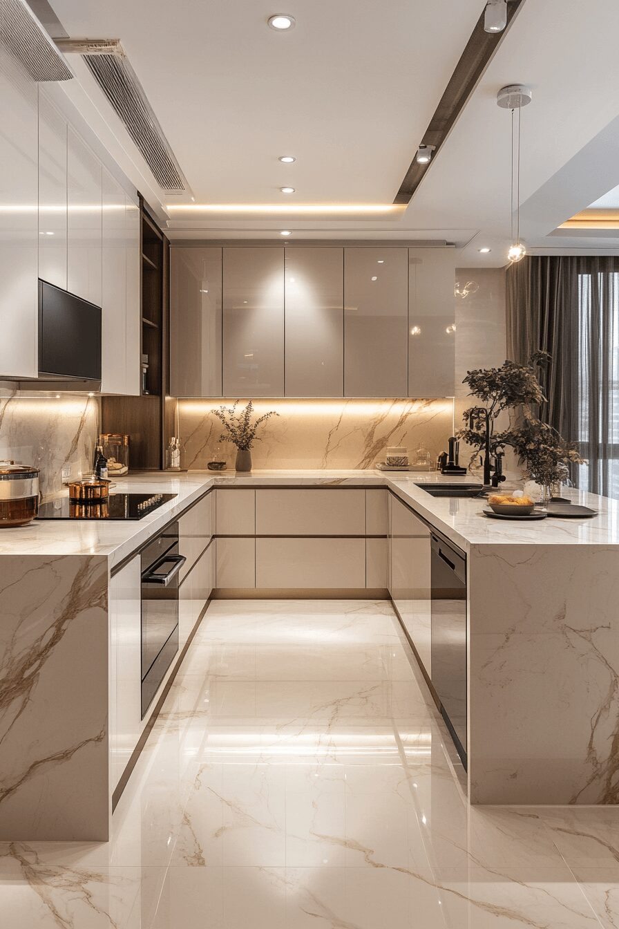 29 Gorgeous Kitchen Countertops That Make Cooking More Enjoyable 1 kitchen countertops