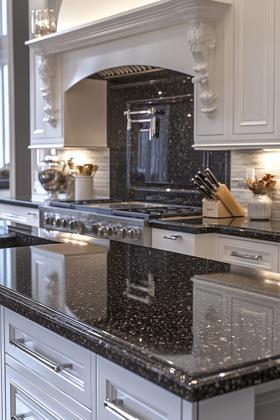 29 Brown Granite Countertops to Transform Kitchens With Lasting Beauty 11 brown granite countertops