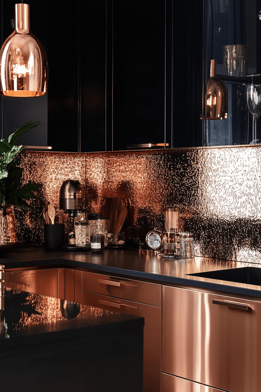 29 Rose Gold Kitchen Cabinets That Elevate Your Home’s Style 11 rose gold kitchen cabinets