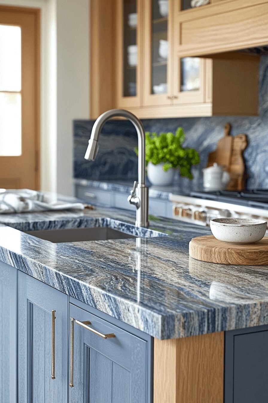 29 Blue Granite Countertops to Inspire Bold and Beautiful Designs 11 blue granite countertops