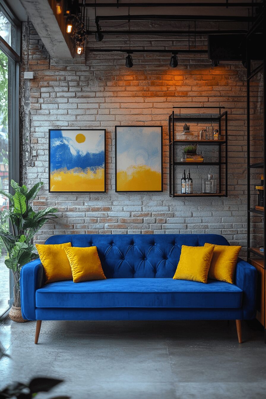 29 Blue Couch Living Room Ideas That Add Calm and Cheerful Energy 12 blue couch living room ideas