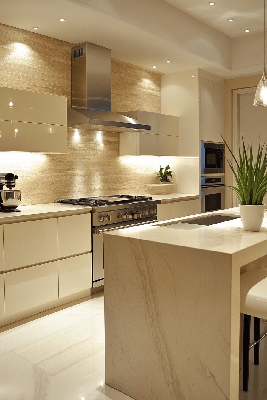 29 Ivory Kitchen Cabinets That Add Soft Sophistication to Your Kitchen 12 ivory kitchen cabinets