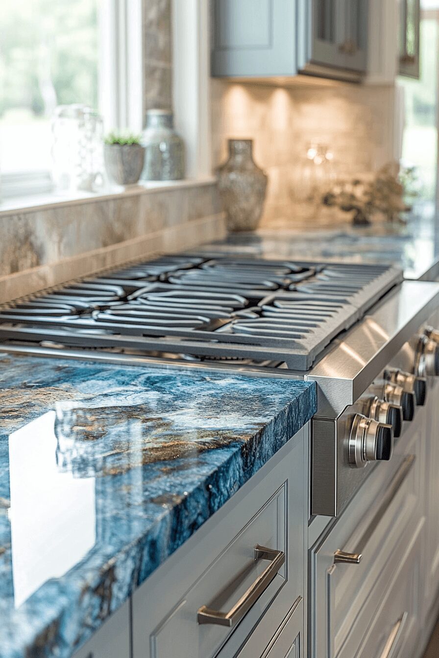 29 Blue Granite Countertops to Inspire Bold and Beautiful Designs 12 blue granite countertops