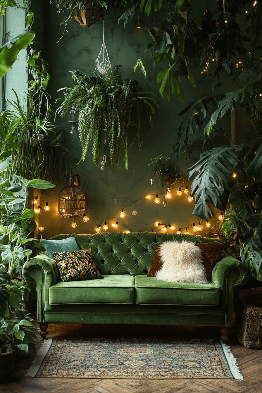 29 Olive Green Couch Living Room Ideas to Create a Fresh and Inviting Retreat 14 olive green couch living room ideas