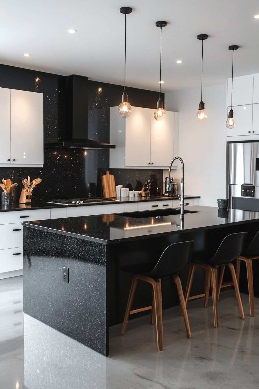 29 Black Countertops to Transform Your Kitchen With Confidence 14 black countertops