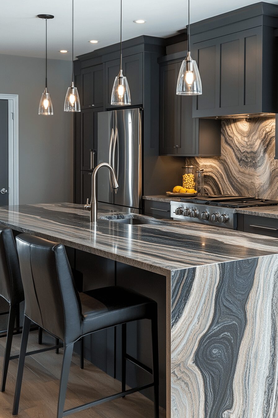 29 Marble Countertops That Add Grace and Glamour to Any Space 14 marble countertops