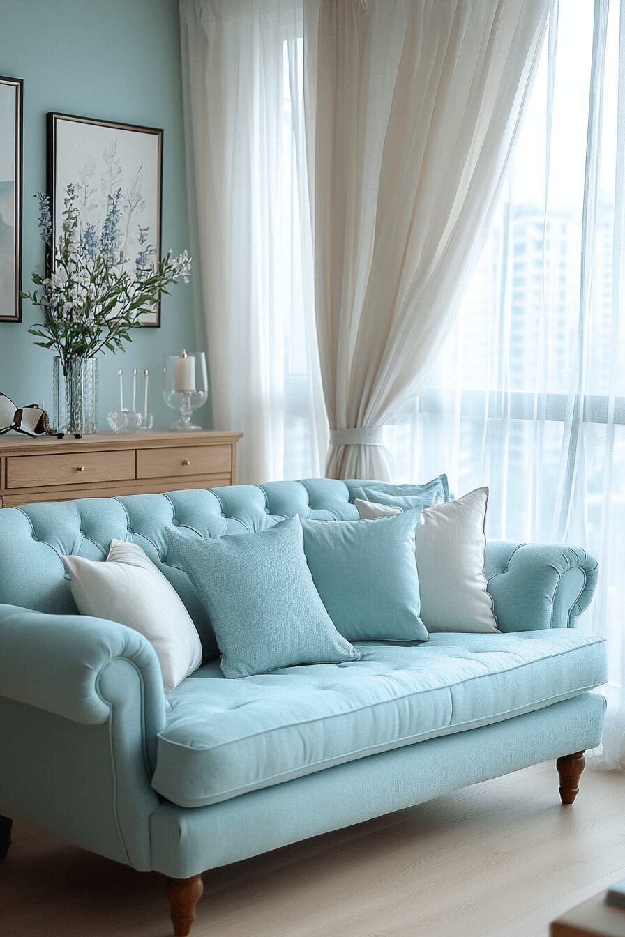 29 Blue Couch Living Room Ideas That Add Calm and Cheerful Energy 15 blue couch living room ideas