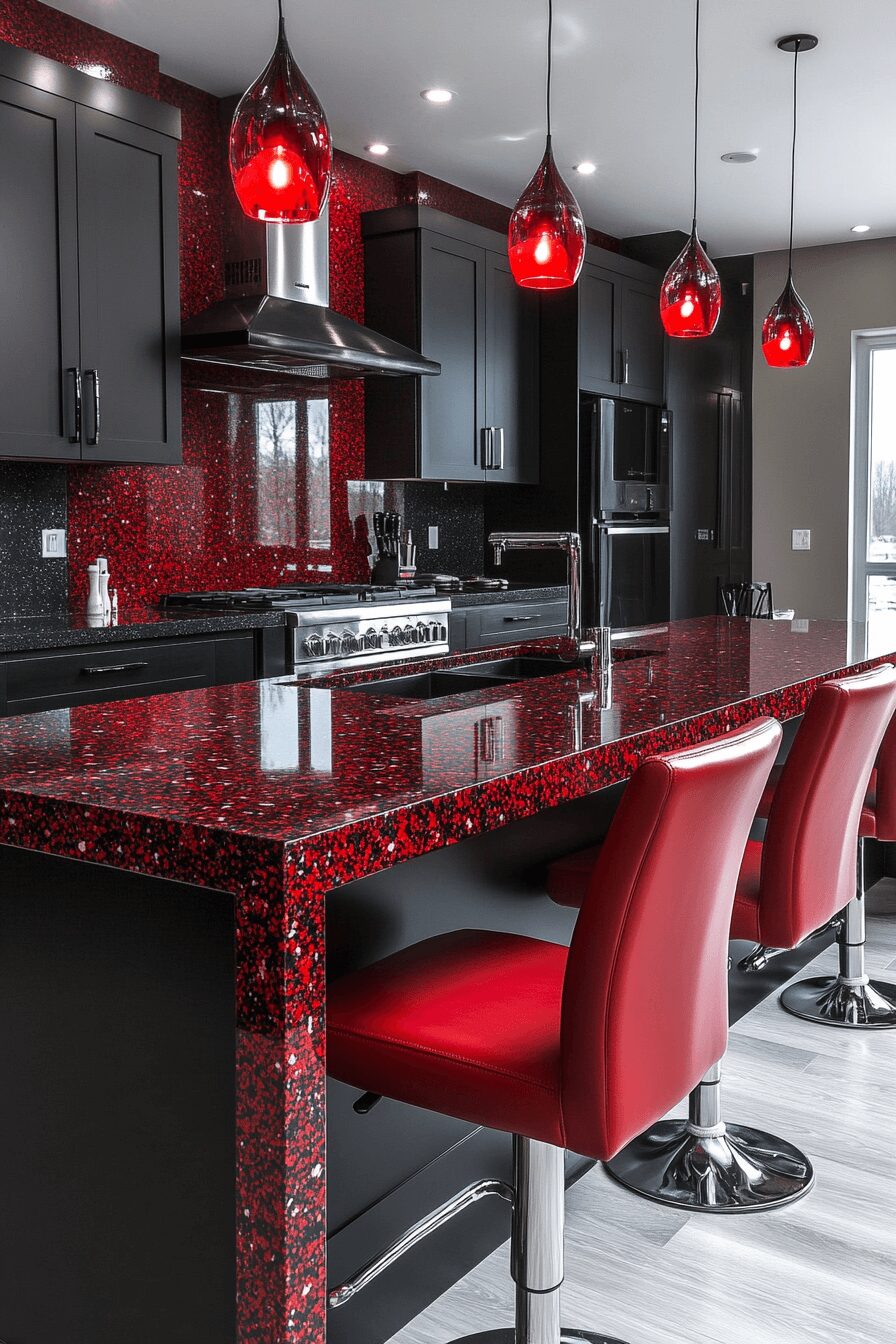 29 Granite Countertops to Create the Perfect Kitchen Aesthetic 15 granite countertops