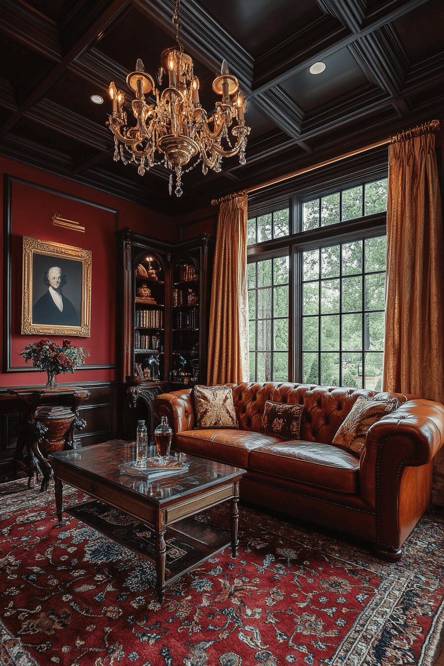 29 Cognac Couch Living Room Ideas That Make Your Space Feel Inviting 17 cognac couch living room ideas