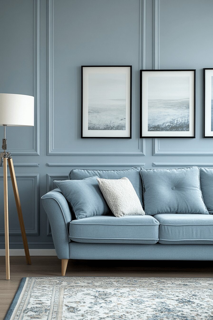 29 Blue Couch Living Room Ideas That Add Calm and Cheerful Energy 17 blue couch living room ideas