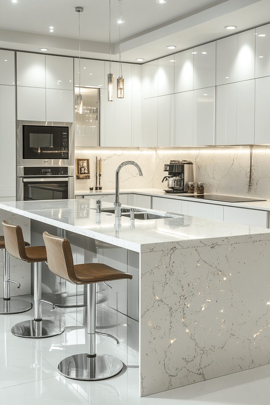 29 Quartz Countertops to Elevate Your Home’s Aesthetic 17 quartz countertops