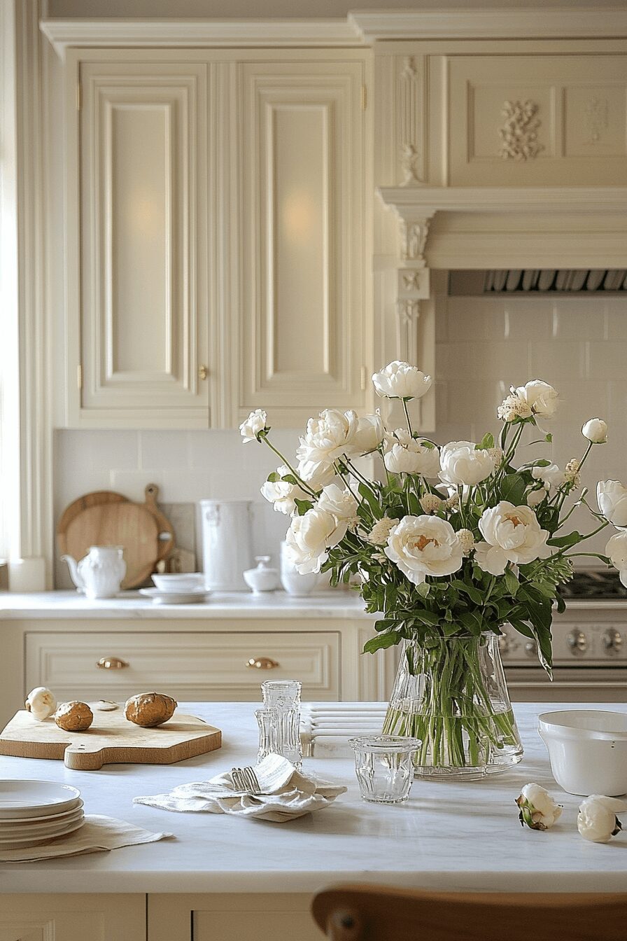 29 Ivory Kitchen Cabinets That Add Soft Sophistication to Your Kitchen 17 ivory kitchen cabinets