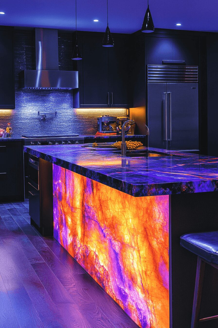 29 Black Marble Countertops That Make a Bold Design Statement 18 black marble countertops