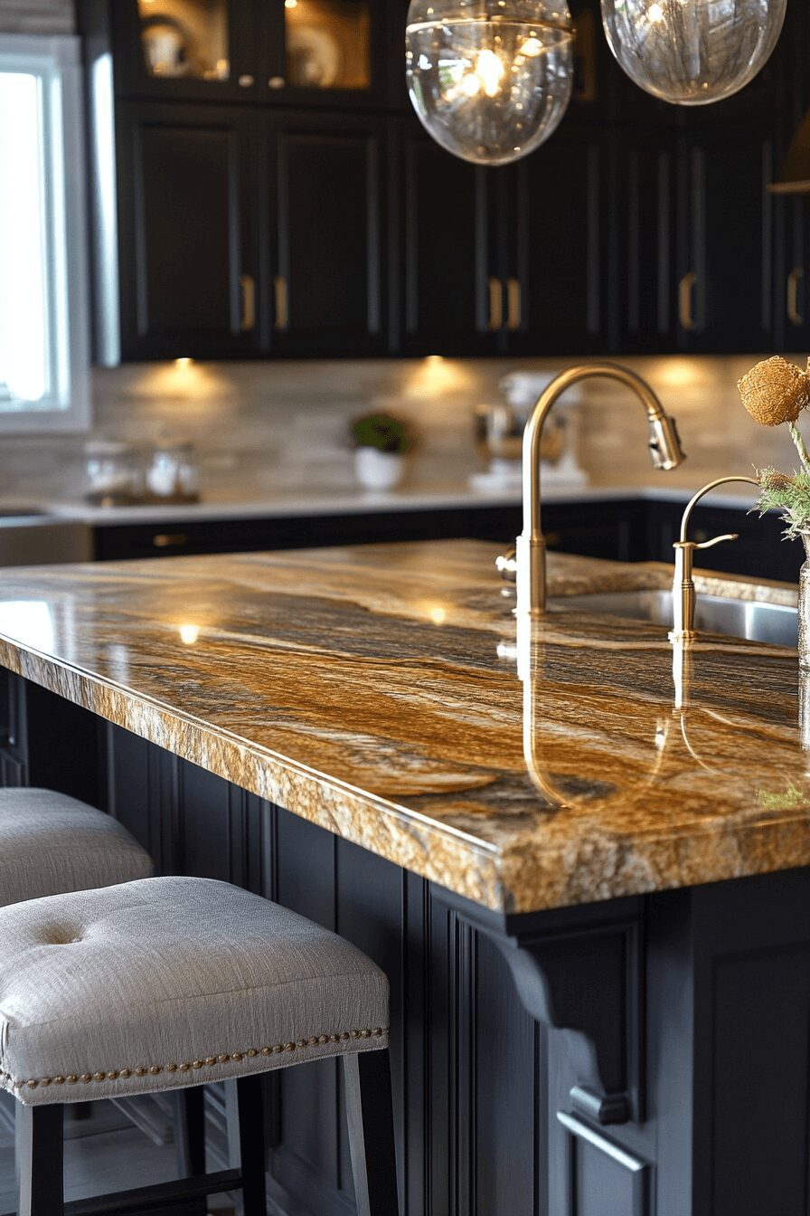 29 Granite Countertops to Create the Perfect Kitchen Aesthetic 18 granite countertops