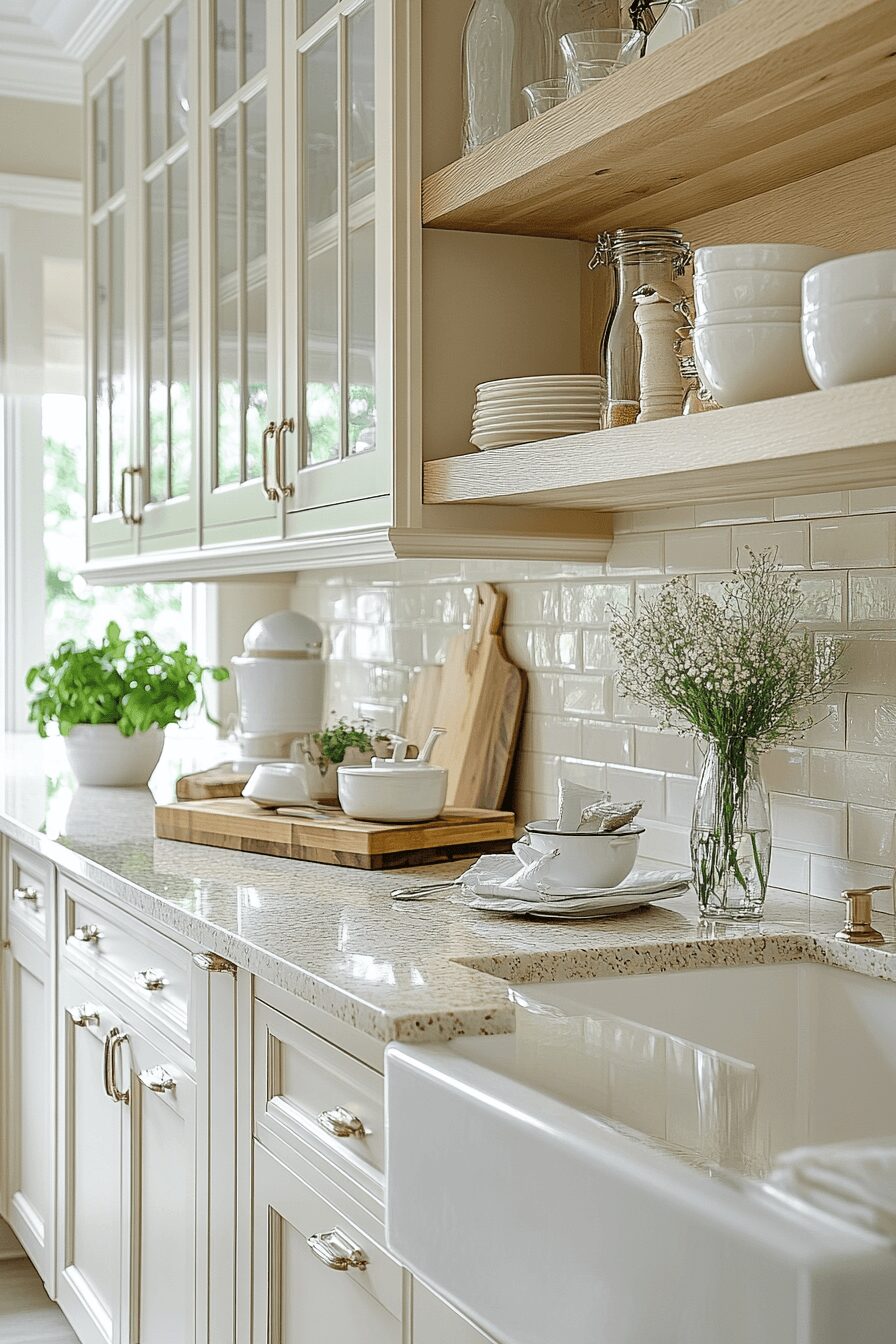 29 Ivory Kitchen Cabinets That Add Soft Sophistication to Your Kitchen 18 ivory kitchen cabinets