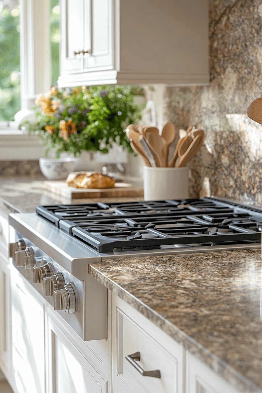 29 Brown Granite Countertops to Transform Kitchens With Lasting Beauty 18 brown granite countertops