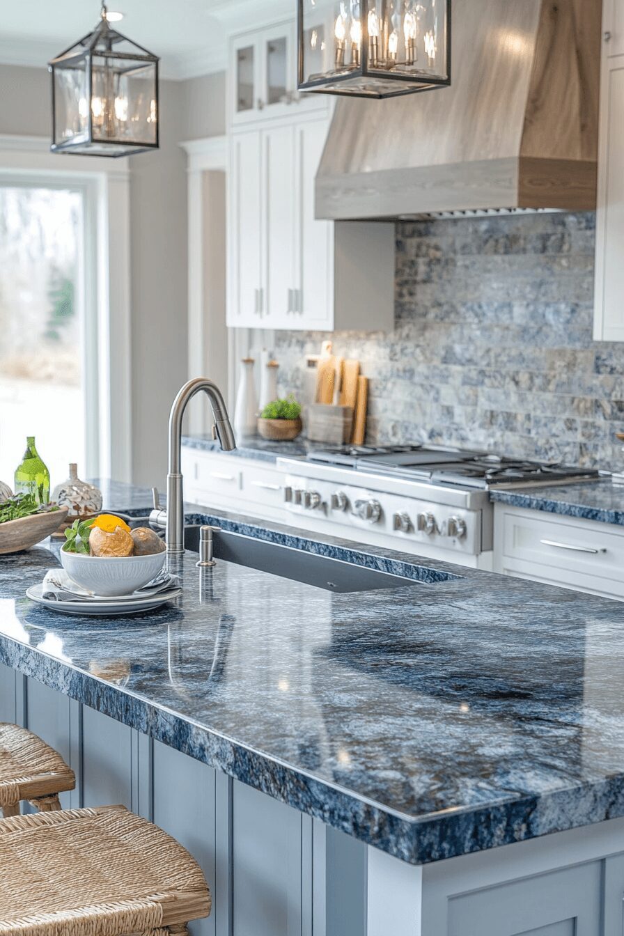 29 Blue Granite Countertops to Inspire Bold and Beautiful Designs 18 blue granite countertops