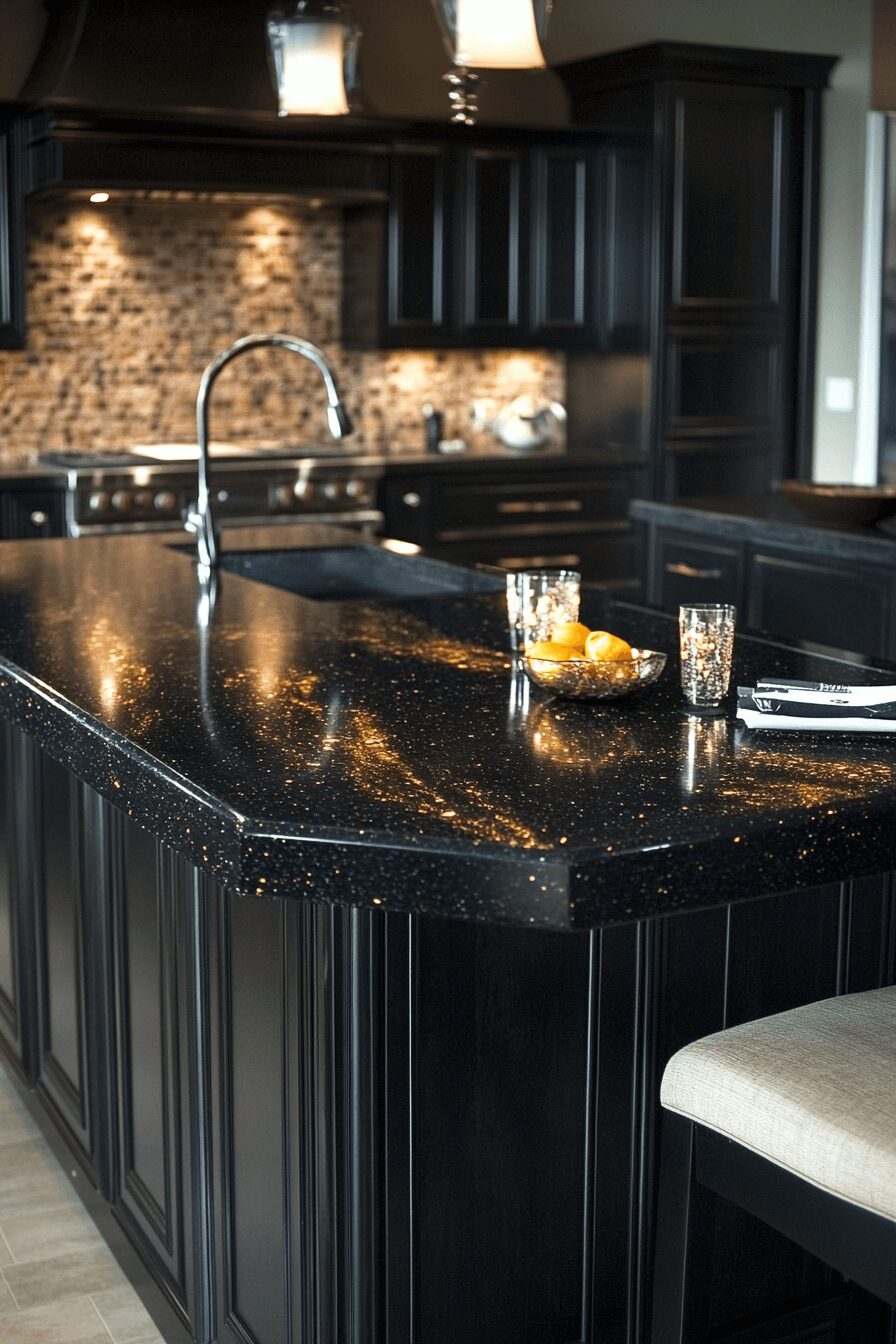 29 Black Granite Countertops Kitchen Designs That Define Classic Luxury 18 black granite countertops kitchen