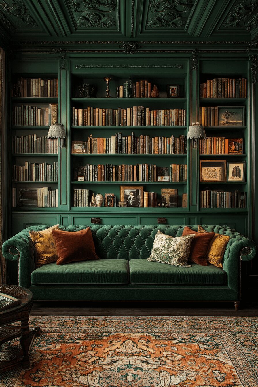 29 Olive Green Couch Living Room Ideas to Create a Fresh and Inviting Retreat 18 olive green couch living room ideas