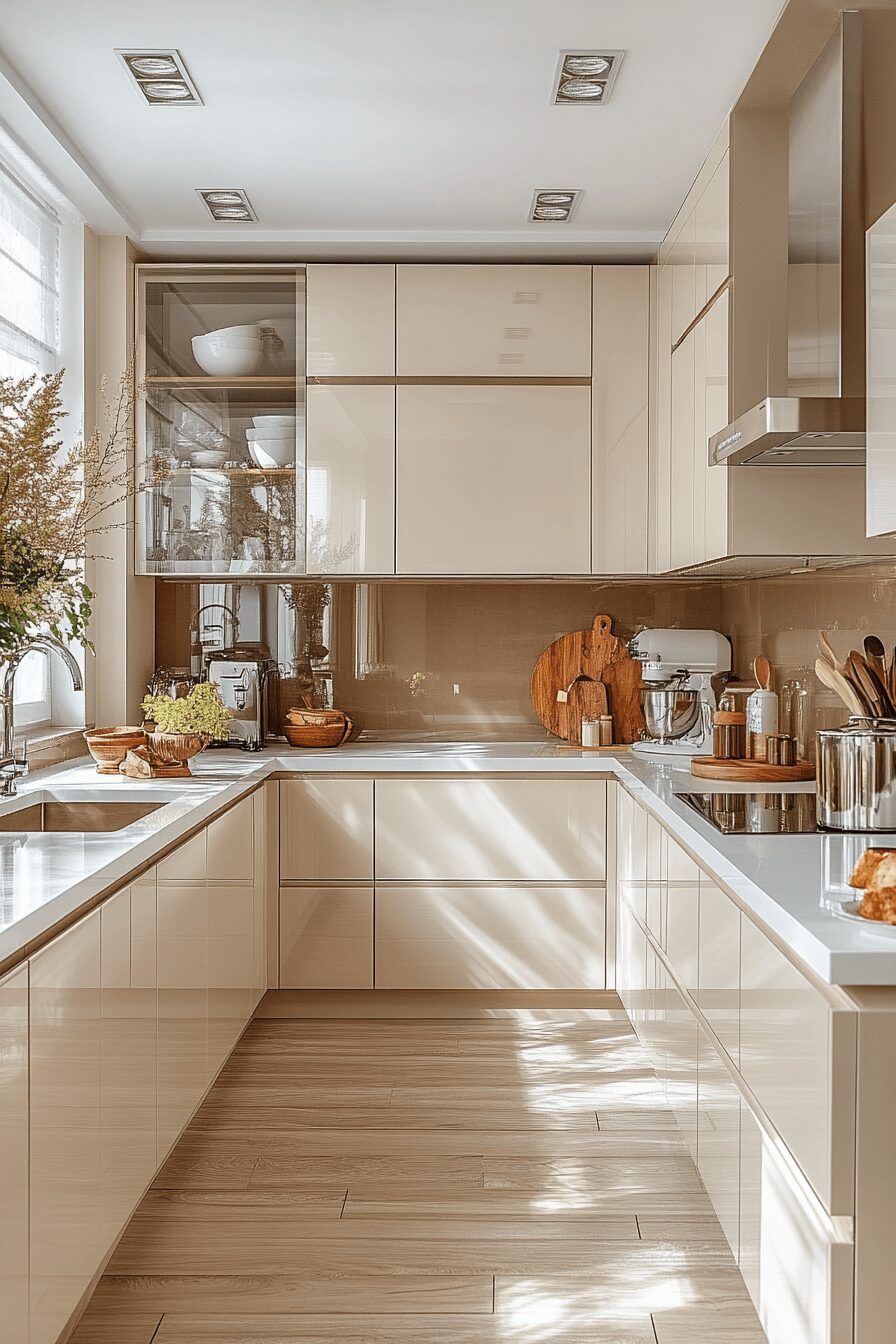 29 Ivory Kitchen Cabinets That Add Soft Sophistication to Your Kitchen 19 ivory kitchen cabinets