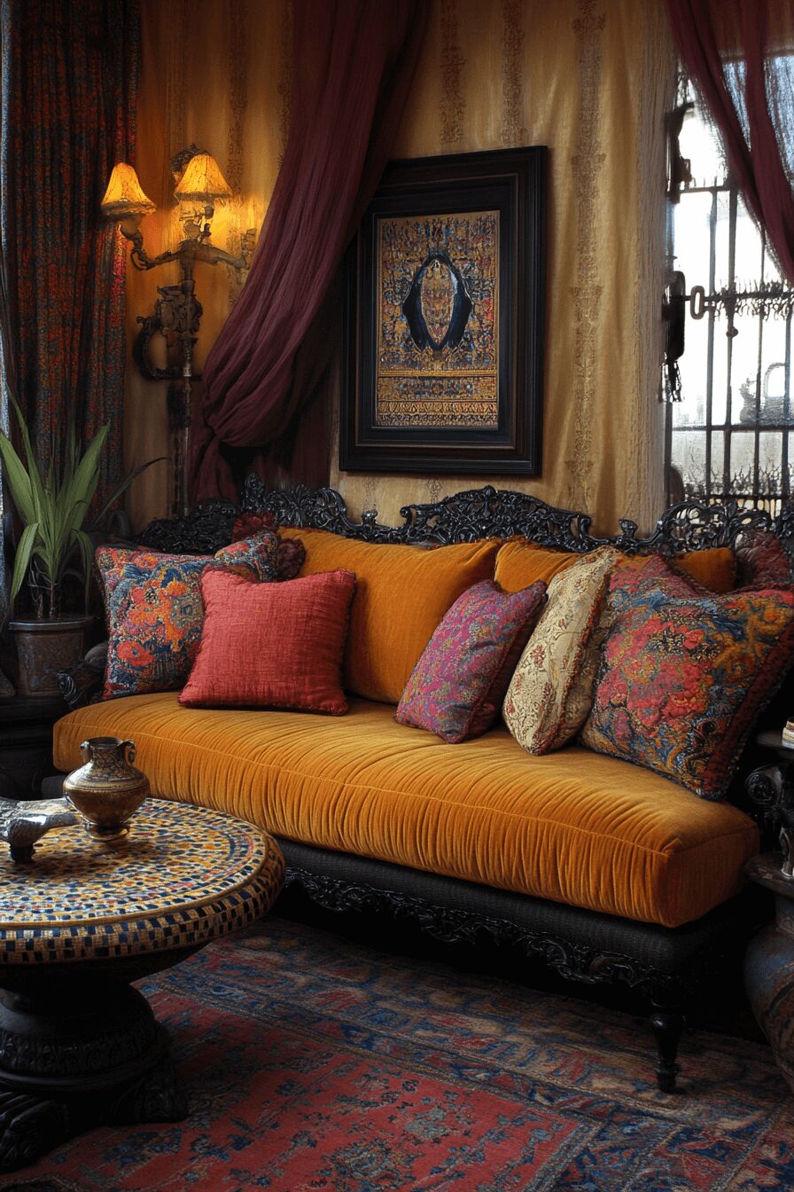 29 Rust Couch Living Room Ideas That Make Your Space Pop 19 rust couch living room ideas
