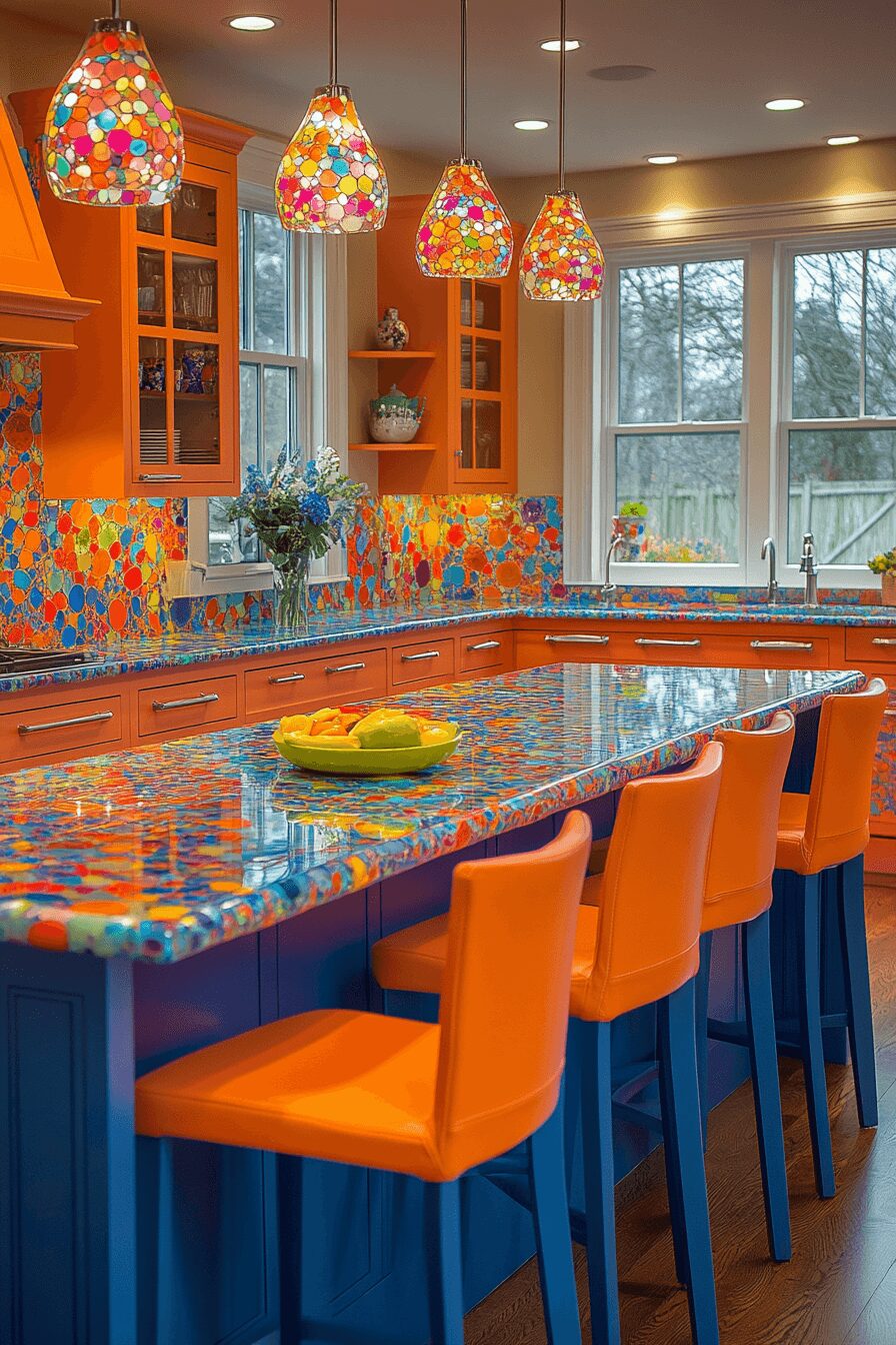 29 Recycled Glass Countertops That Sparkle With Sustainable Style 19 recycled glass countertops