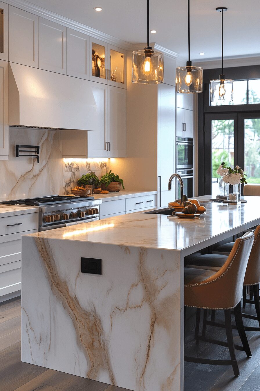 29 Kitchen Countertops Ideas That Blend Beauty and Function Perfectly 19 kitchen countertops ideas