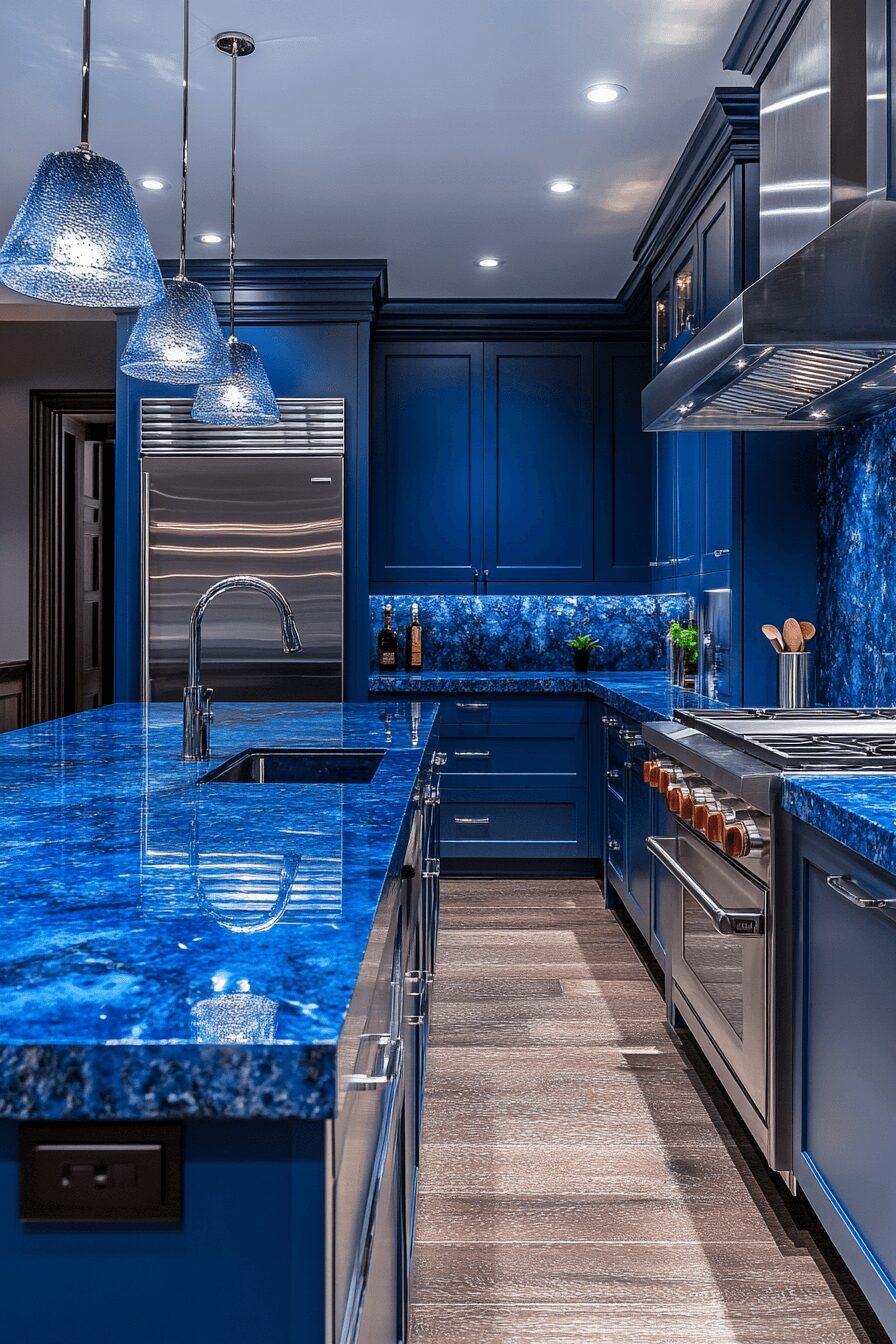 29 Blue Granite Countertops to Inspire Bold and Beautiful Designs 2 blue granite countertops