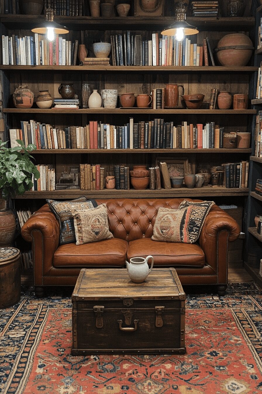 29 Cognac Couch Living Room Ideas That Make Your Space Feel Inviting 20 cognac couch living room ideas