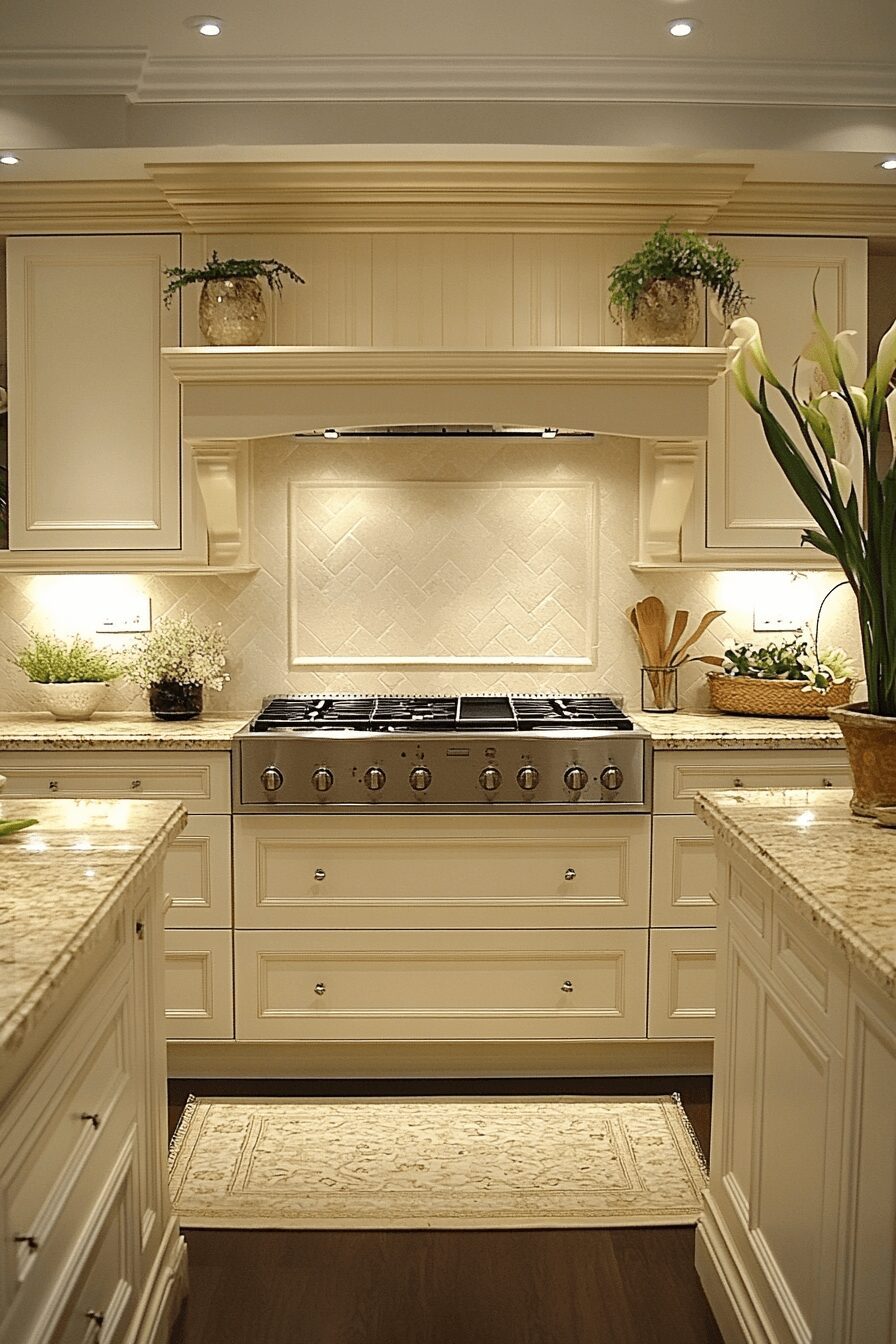 29 Ivory Kitchen Cabinets That Add Soft Sophistication to Your Kitchen 21 ivory kitchen cabinets