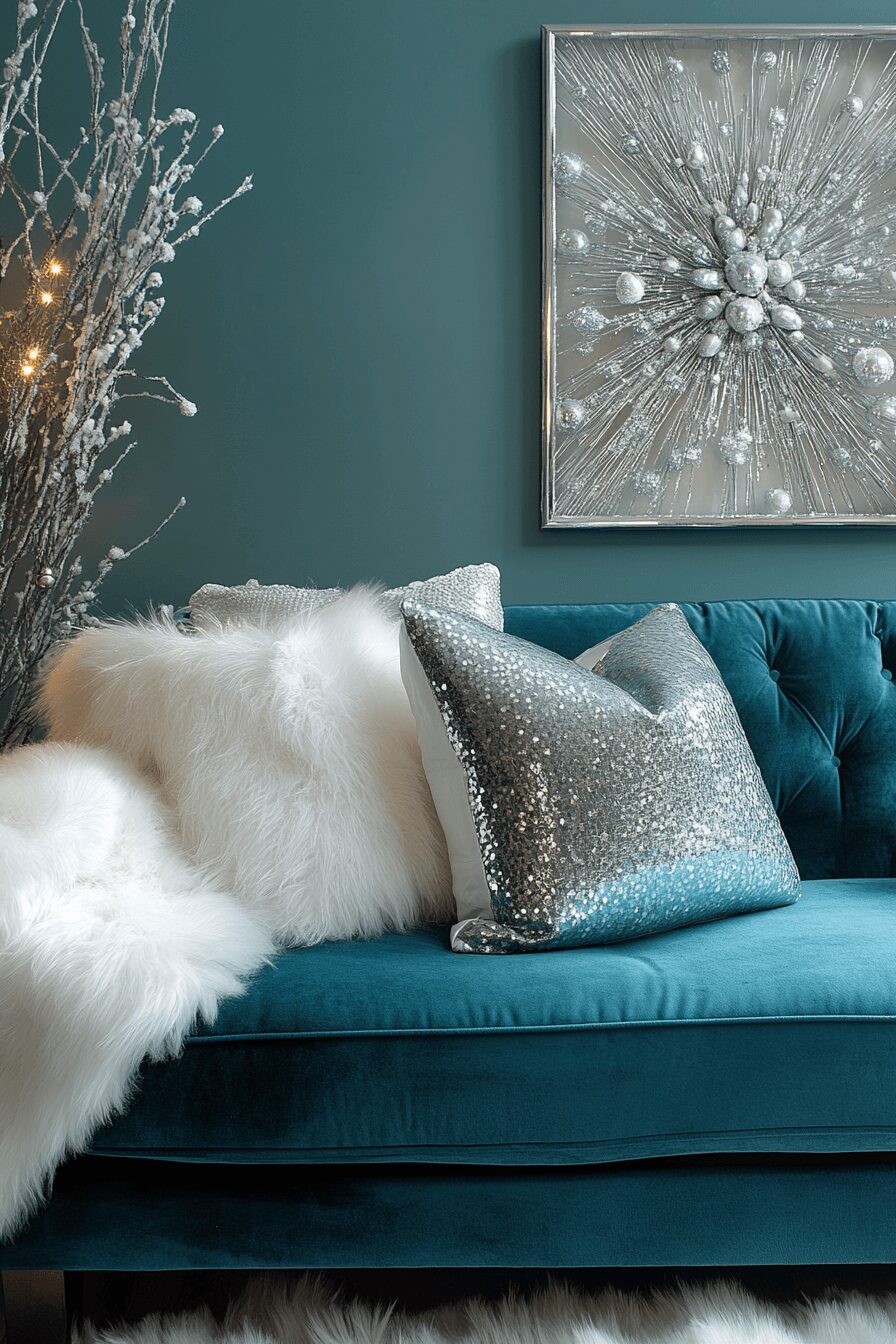 29 Teal Couch Living Room Designs for a Cheerful and Relaxing Home 22 teal couch living room
