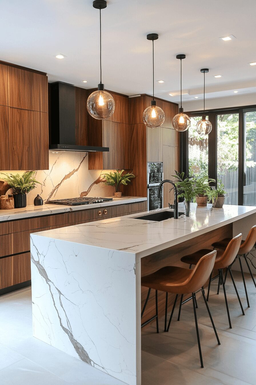 29 Gorgeous Kitchen Countertops That Make Cooking More Enjoyable 22 kitchen countertops