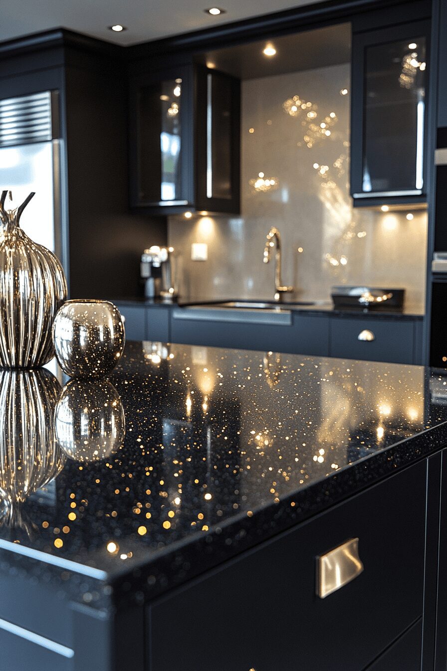 29 Black Quartz Countertops That Capture Modern Luxury at Its Finest 22 black quartz countertops