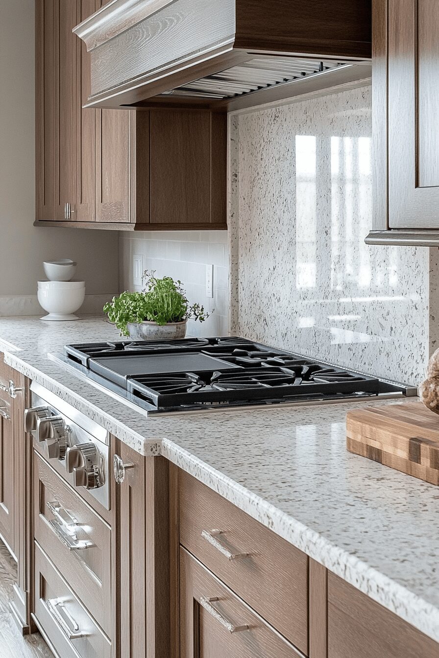 29 White Granite Countertops to Add Fresh Elegance to Your Home 22 white granite countertops
