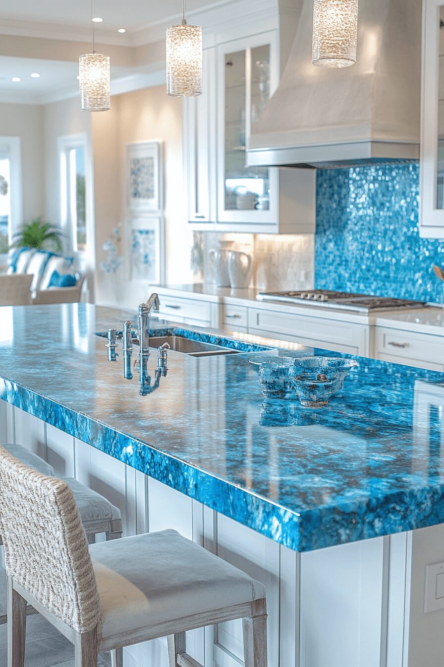 29 Blue Granite Countertops to Inspire Bold and Beautiful Designs 23 blue granite countertops