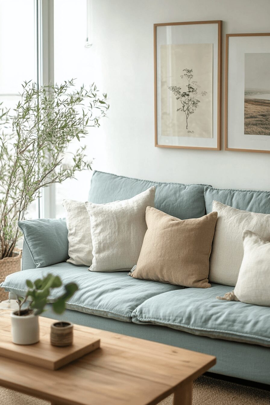 29 Blue Couch Living Room Ideas That Add Calm and Cheerful Energy 23 blue couch living room ideas