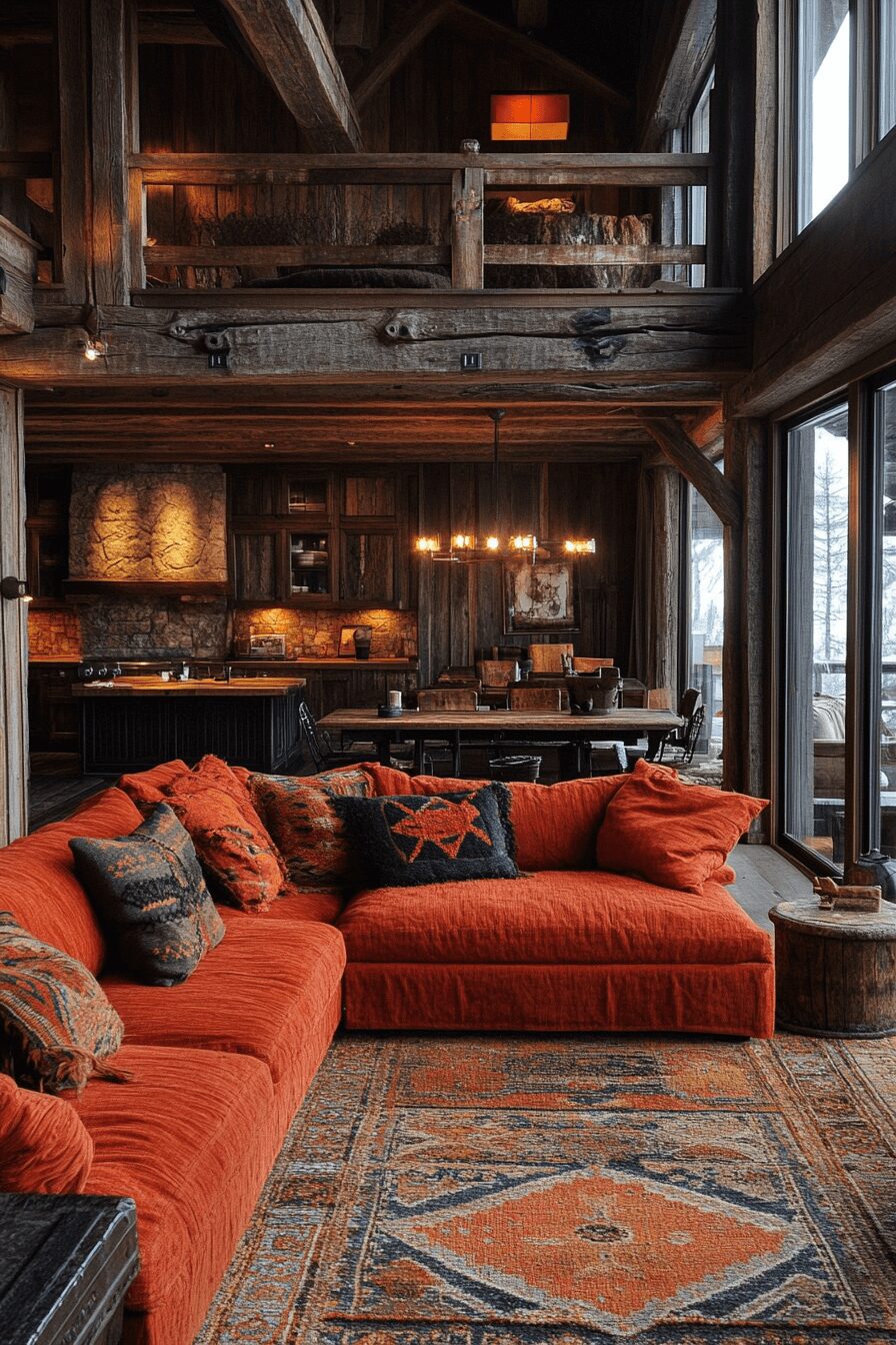 29 Rust Couch Living Room Ideas That Make Your Space Pop 24 rust couch living room ideas