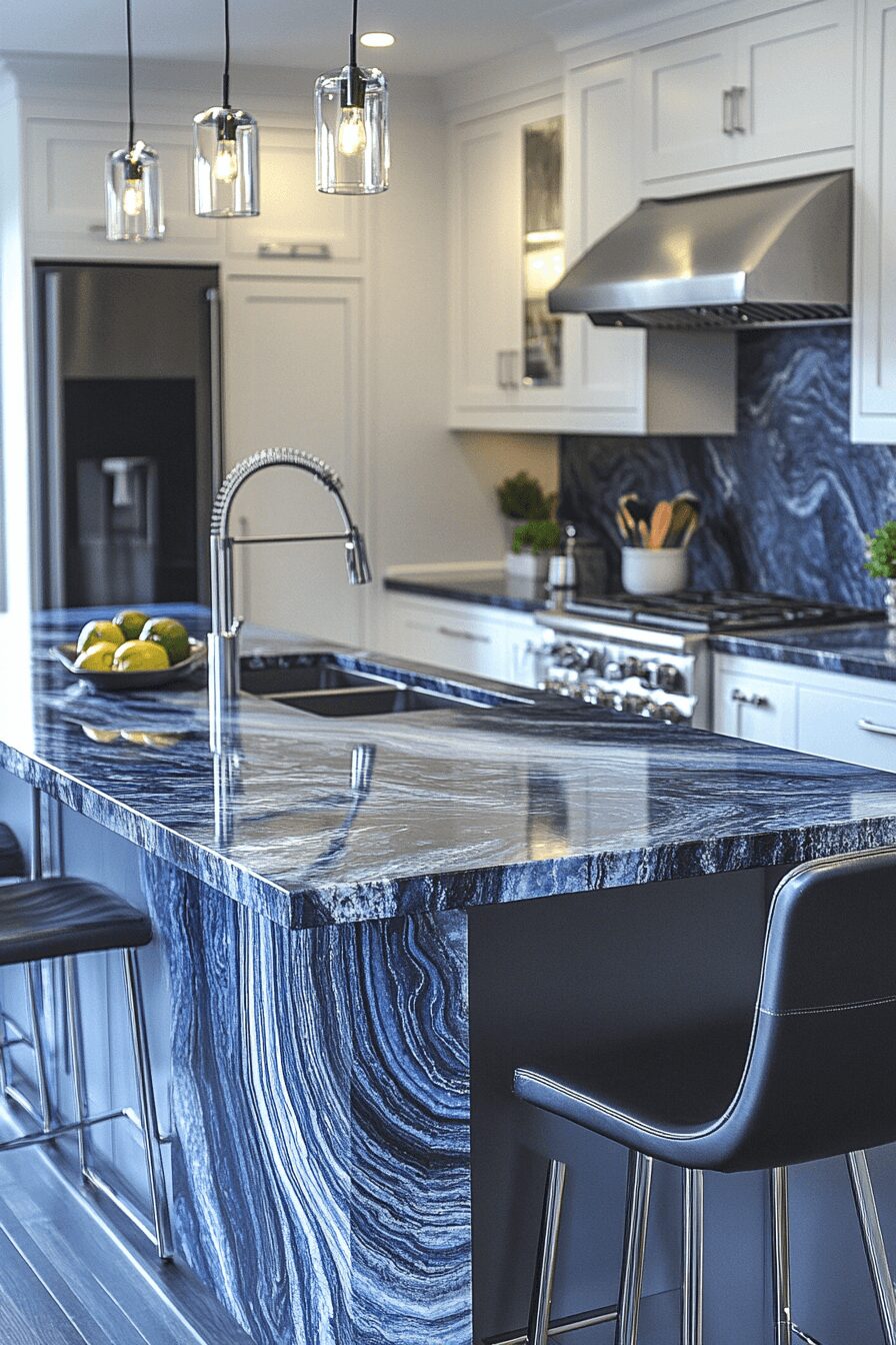 29 Granite Countertops to Create the Perfect Kitchen Aesthetic 24 granite countertops