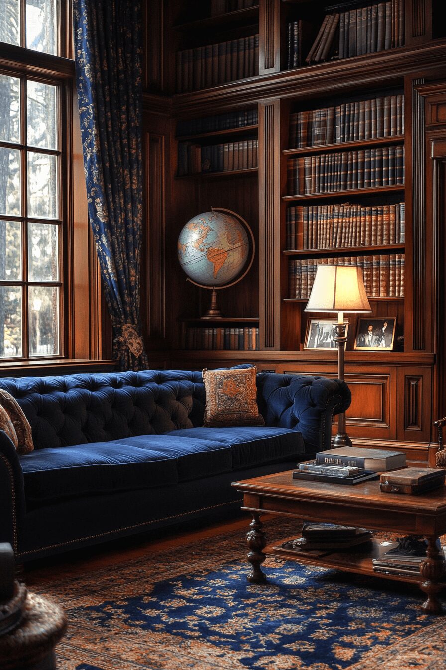 29 Blue Couch Living Room Ideas That Add Calm and Cheerful Energy 24 blue couch living room ideas