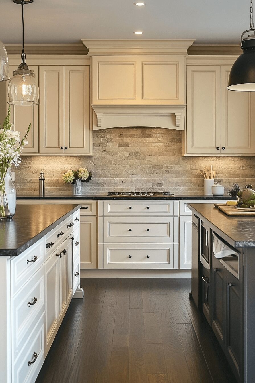 29 Ivory Kitchen Cabinets That Add Soft Sophistication to Your Kitchen 25 ivory kitchen cabinets