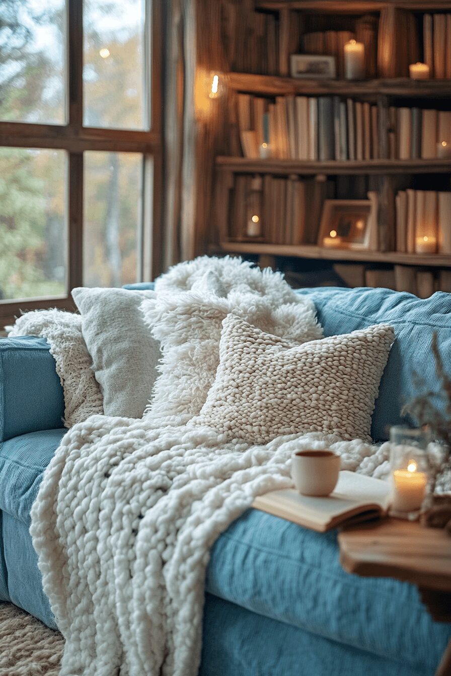 29 Blue Couch Living Room Ideas That Add Calm and Cheerful Energy 25 blue couch living room ideas