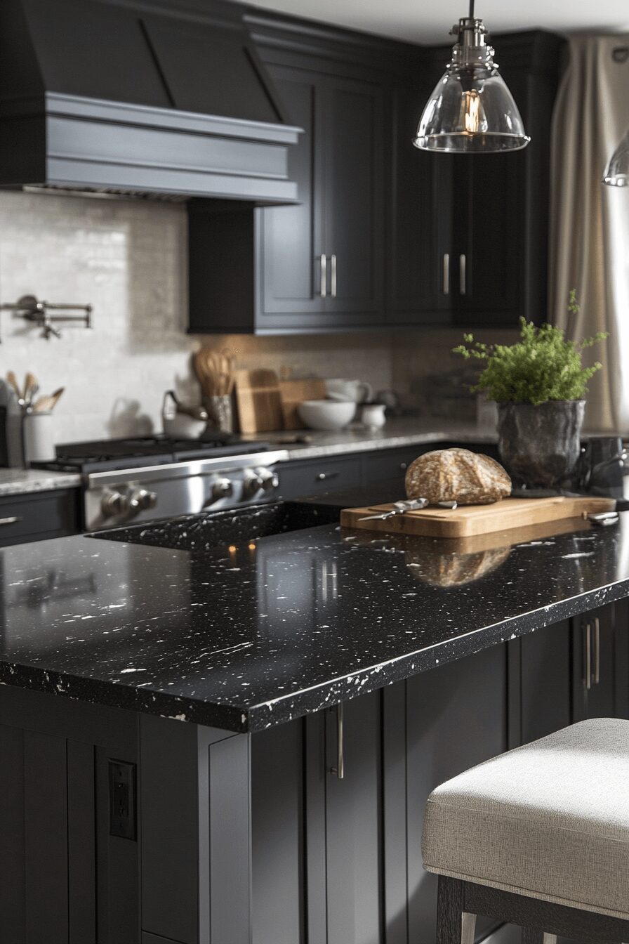 29 Black Countertops to Transform Your Kitchen With Confidence 25 black countertops