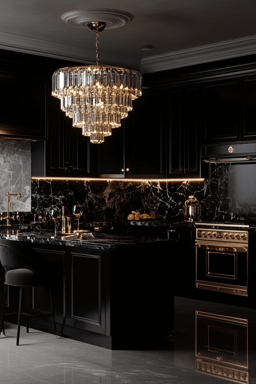 29 White Cabinets Black Countertops That Perfect the Classic Contrast Look 26 white cabinets black countertops