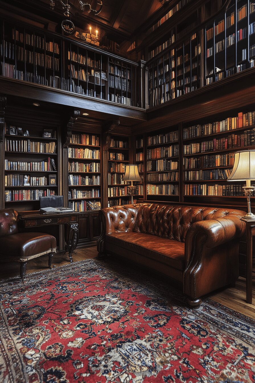 29 Dark Couch Living Room Ideas That Add Depth and Cozy Charm 26 dark couch living room