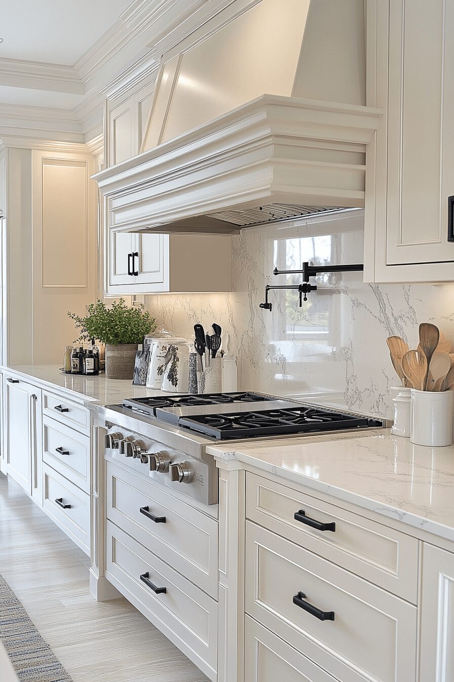 29 Ivory Kitchen Cabinets That Add Soft Sophistication to Your Kitchen 27 ivory kitchen cabinets