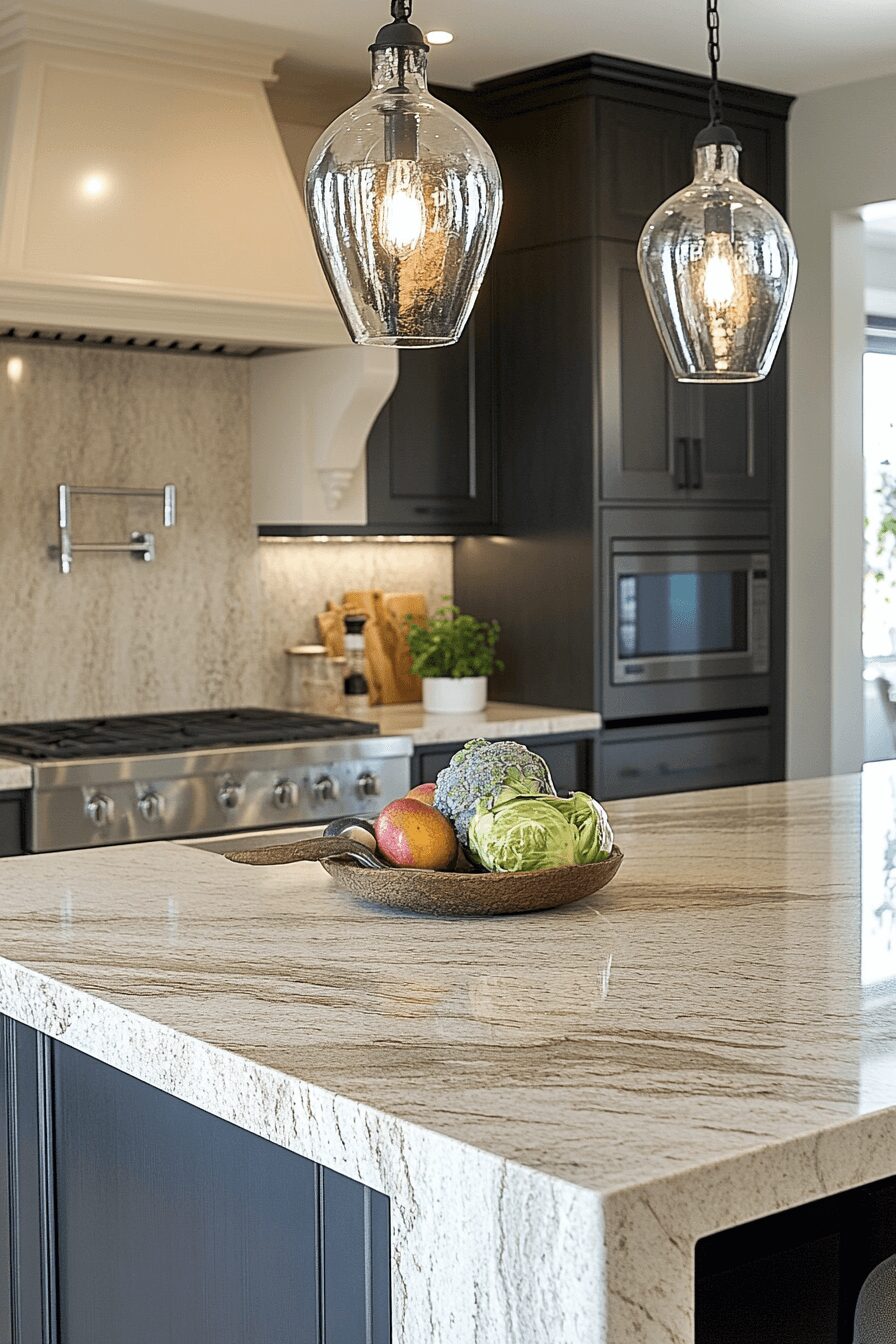 29 White Granite Countertops to Add Fresh Elegance to Your Home 27 white granite countertops