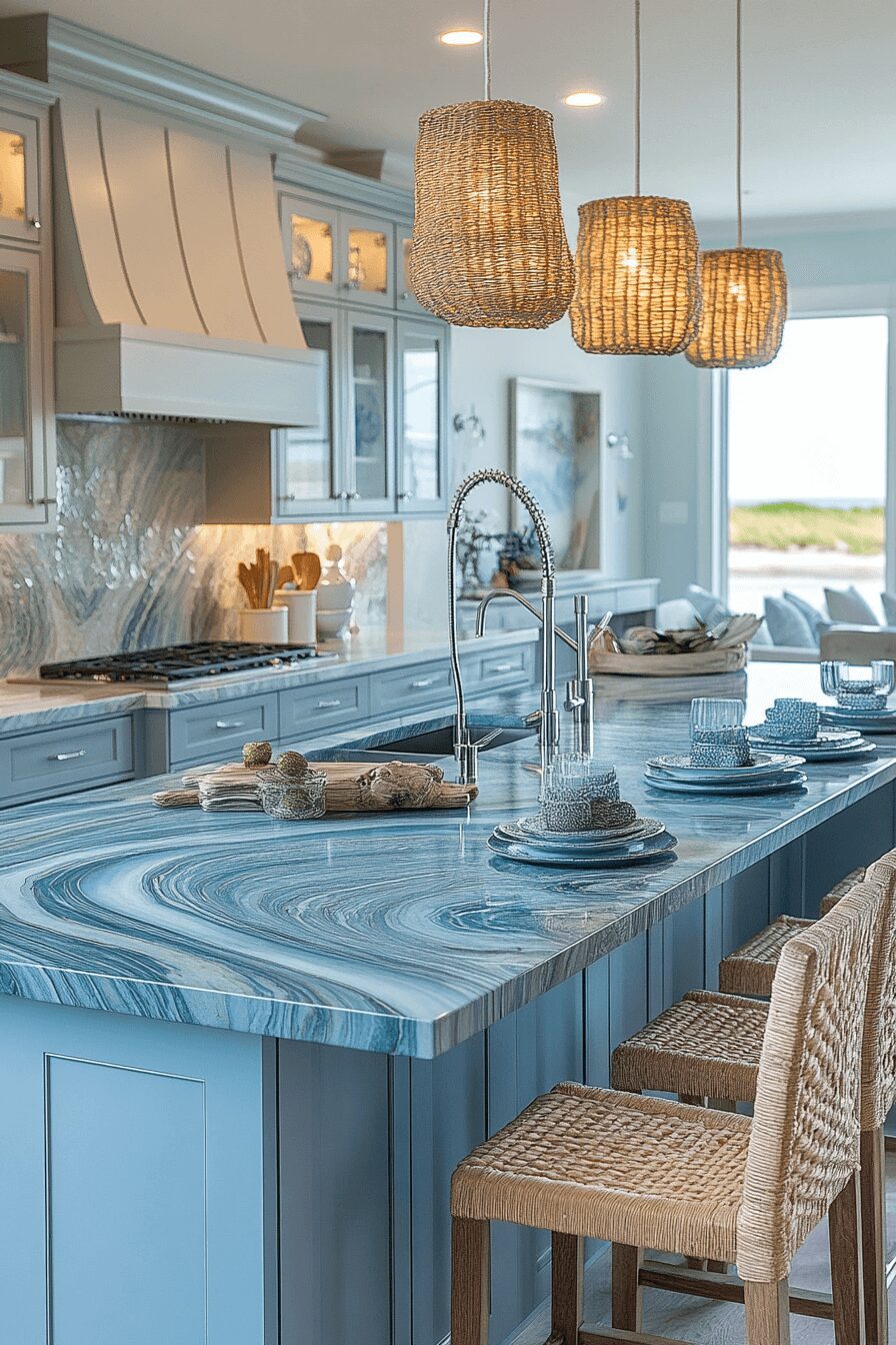 29 Marble Countertops That Add Grace and Glamour to Any Space 27 marble countertops